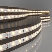 Светодиодная лента 12 В 4,8 Вт/м 60 Led/м 2835 IP65, теплый белый 3300К, 5 м