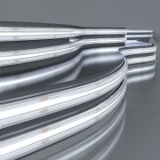 Лента светодиодная 480Led 14W IP68 6500K холодный белый, 5м