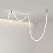 Гибкий неон 336Led 12W IP20 3000K Full light круглый теплый белый, 5 м