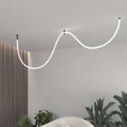 Гибкий неон 336 Led 12 Вт IP20 4200K Full light круглый дневной белый, 3 м