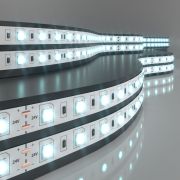 Светодиодная лента 24 В 14,4 Вт/м 60 Led/м 5050 IP20, холодный белый 6500K, 5 м