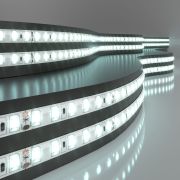 Светодиодная лента 24 В 9,6 Вт/м 120 Led/м 2835 IP65, холодный белый 6500K, 5 м