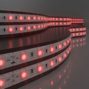 Светодиодная лента 24 В 14,4 Вт/м 60 Led/м 5050 IP65, красный, 5 м