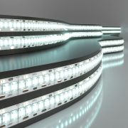 Светодиодная лента 24 В 16 Вт/м 240 Led/м 2835 IP65, холодный белый 6500 K, 5 м
