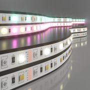 Светодиодная лента 24 В 14,4 Вт/м 60 Led/м 5050+5050 IP20, MIX RGB/дневной белый 4200K, 5 м