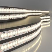 Светодиодная лента 24 В 24 Вт/м 240 Led/м 2835 IP20, теплый белый 3300K, 5 м