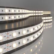 Светодиодная лента 24 В 14,4 Вт/м 60 Led/м 5050 IP20, теплый белый 3300K, 5 м