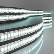 Светодиодная лента 24 В 24 Вт/м 240 Led/м 2835 IP20, холодный белый 6500K, 5 м