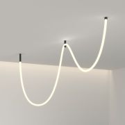 Гибкий неон 336Led 12W IP20 3000K Full light круглый теплый белый, 3 м