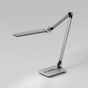 Светильник светодиодный настольный Great серебро