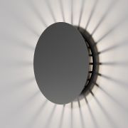 Светильник уличный настенный со световой проекцией Firenze (35178/D) черный