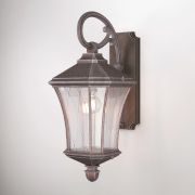 Уличный настенный светильник Virgo D капучино IP44