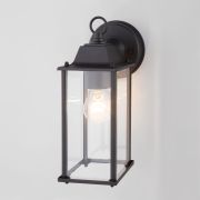 Уличный настенный светильник Brick черный IP33