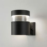 Уличный настенный светодиодный светильник Черный