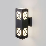 Уличный настенный светильник 1405 TECHNO черный IP54