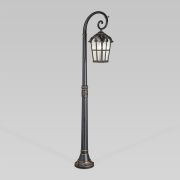 Уличный светильник на столбе Mira F черное золото IP33