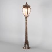 Уличный светильник на столбе Andromeda F черное золото IP44