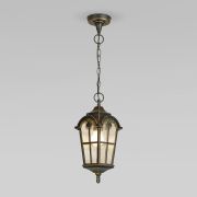 Уличный подвесной светильник Mira H черное золото IP44