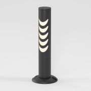 Светильник садово-парковый Smile 6w 3000K черный