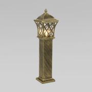 Ландшафтный светильник на столбе Cassiopeya F черное золото IP44