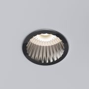 Светильник встраиваемый светодиодный Arco 12W 4000K черный жемчуг IP44