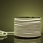 Светодиодный гибкий неон 220 В 9,6 Вт/м 120 Led/м 2835 IP67, односторонний холодный белый 6500К, 50 м