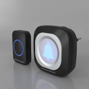 Звонок беспроводной WL 36M IP44 Черный