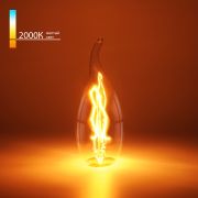 Ретро лампа Эдисона «Свеча на ветру» CW35 40W E14