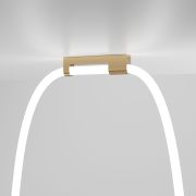 Накладные крепления для круглого гибкого неона Full light латунь