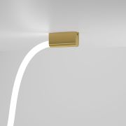 Накладные крепления для круглого гибкого неона Full light латунь