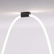 Накладные крепления для круглого гибкого неона Full light черный