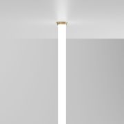 Встраиваемое крепление для круглого гибкого неона Full light латунь