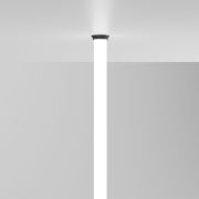 Встраиваемое крепление для круглого гибкого неона Full light черный