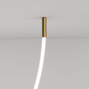 Потолочное крепление для круглого гибкого неона Full light латунь