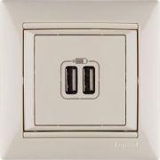 Рамка 1-м Valena сл. кость IEK 774351