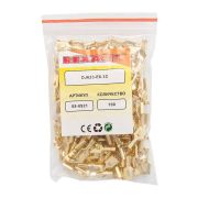 Клемма плоская (гнездо-7.7мм) 1-2.5кв.мм (DJ623-Е6.3C) Rexant 08-0921