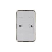 Розетка 2-м ОП Blanca 16А IP20 250В с заземл. защ. шторки с изолир. пластиной беж. SE BLNRA011217