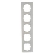 Рамка 5-м Karina горизонт. жемчуж./бел. перламутр LEZARD 707-3000-150