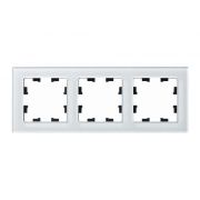 Рамка 3-м AtlasDesign Nature стекло бел. SE ATN320103