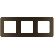 Рамка 3-м Inspiria бронз. IEK 673959