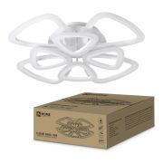 Светильник светодиодный ELEGANT SANSA-120W 120Вт 3000-4000-6500К 8400лм 230В 650х650х130мм с пультом ДУ IN HOME 4690612035383