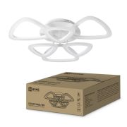 Светильник светодиодный ELEGANT SANSA-90W 90Вт 3000-4000-6500К 7000лм 230В 650х650х130мм с пультом ДУ IN HOME 4690612035369