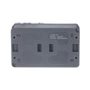 Блок ОП AtlasDesign PROFI IP54 (розетка 1-м 16А заземл. защ. шторки + 2-кл. выключатель 10А) антрацит SE ATN544074