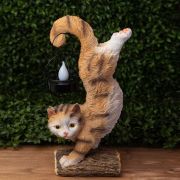 Светильник садовый ERASF22-01 «Кот Акробат» 37см уличный на солнечн. батареях Эра Б0053352