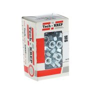 Гайка шестигранная М6 DIN 934 оцинк. (уп.200шт) Tech-Krep/Zitar 105247