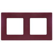 Рамка 2-м Etika сливовый IEK 672562